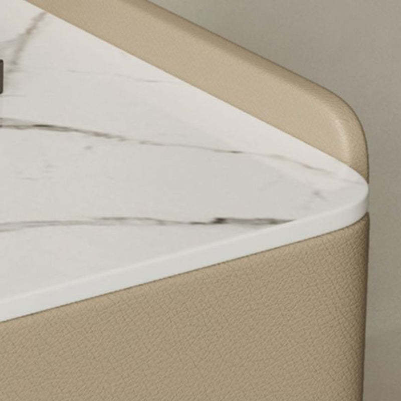 Nordic Sintered Stone Side Table 2-Drawer