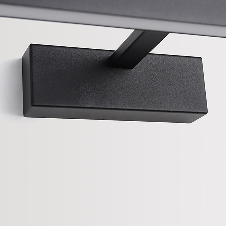 Minimalist Long Iron Aluminum LED Vanity Sconce