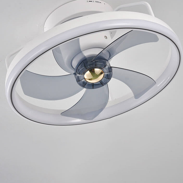 Minimalist Ring Shade Mount Ceiling Fan Light