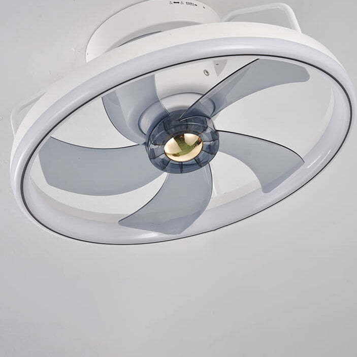 Minimalist Ring Shade Mount Ceiling Fan Light