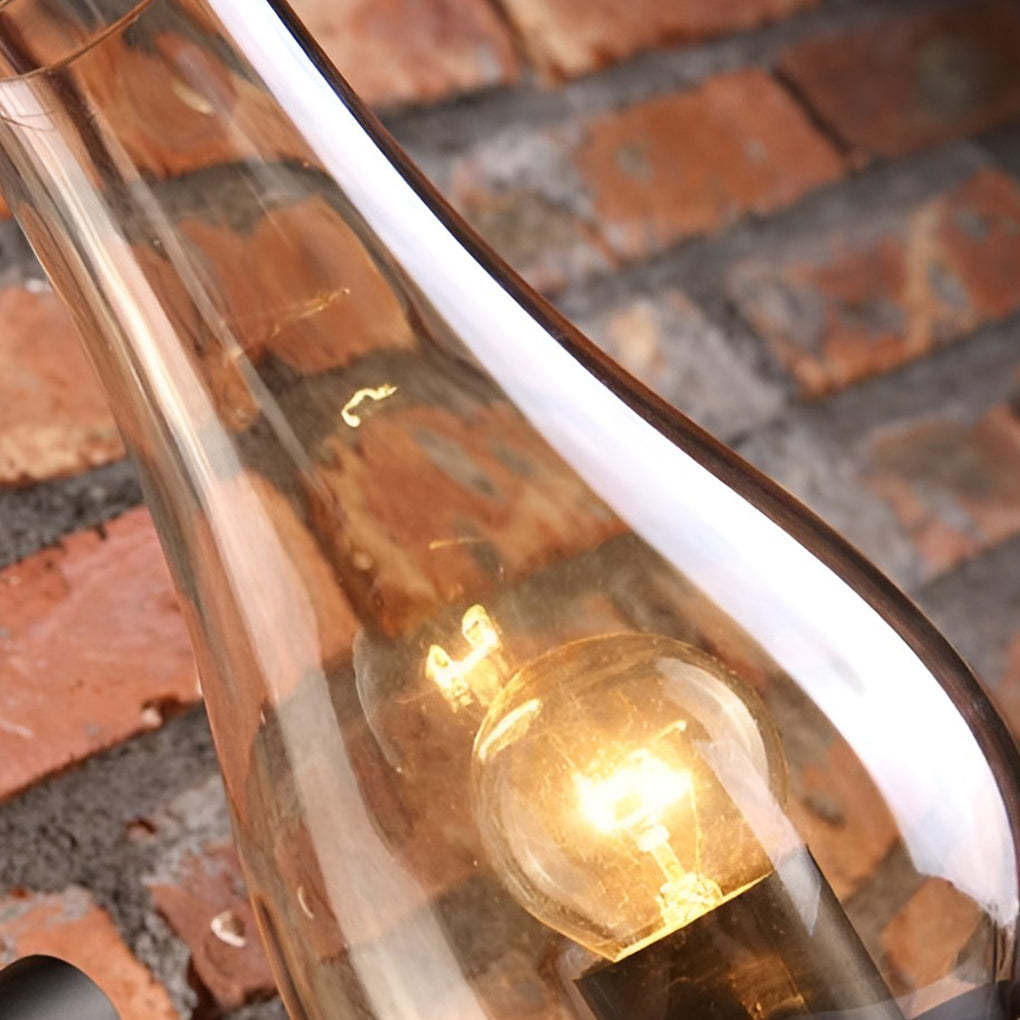 Retro Glass E27 Industrial Wall Lamp Wall Sconces Lighting-Lighom