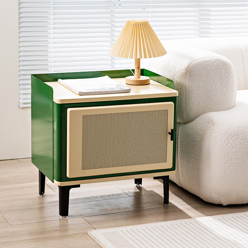 Nordic Square Metal 2-Tier Side Table
