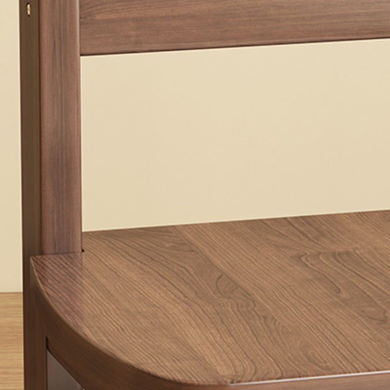 Vintage Smile Wood Curved Dining Chair