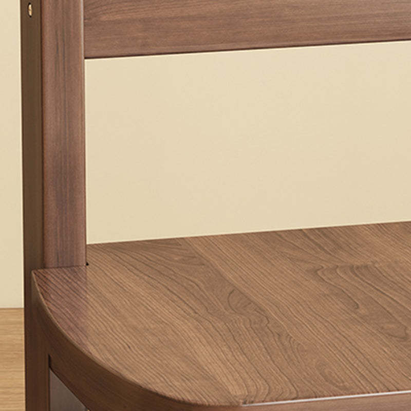 Vintage Smile Wood Curved Dining Chair