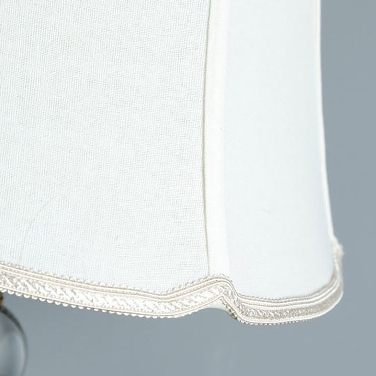 Minimalist Column Crystal Iron Fabric Lamp — C / 220V-240V For UK/AU