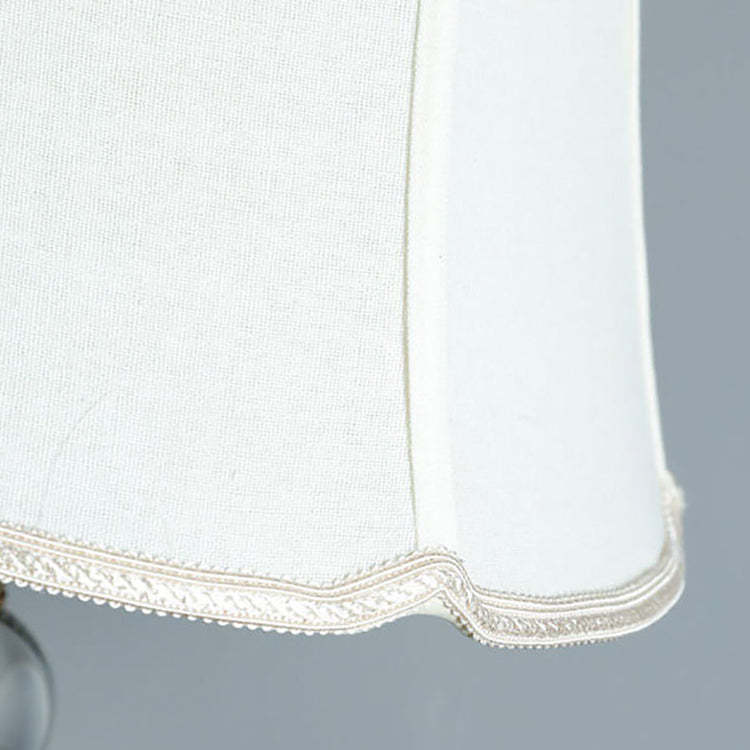 Minimalist Column Crystal Iron Fabric Lamp — C / 220V-240V For UK/AU