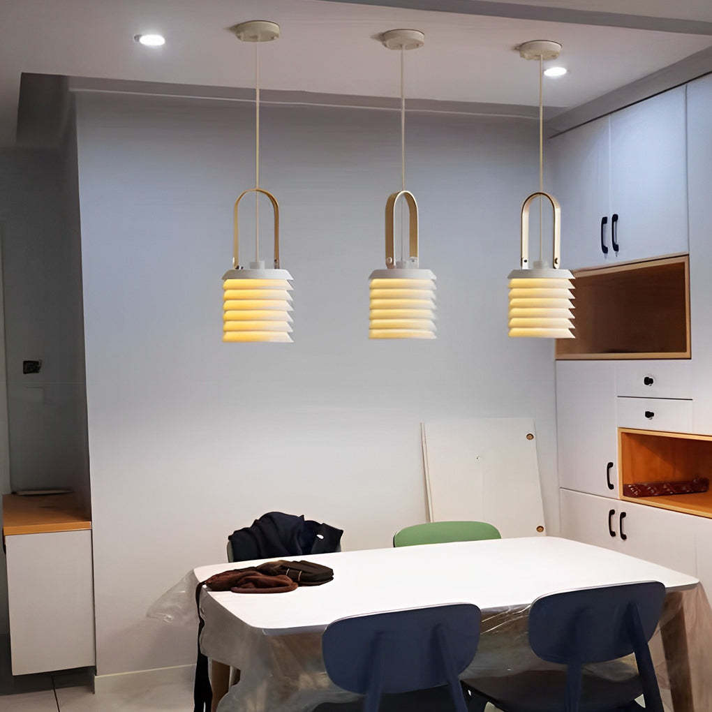 Multi-Layer Metal Minimalist Nordic Pendant