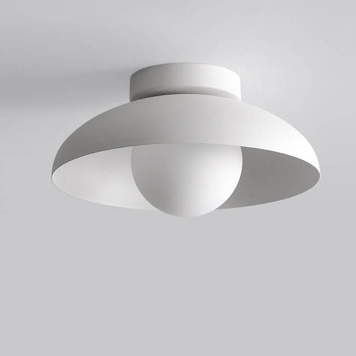 Japanese Wabi-Sabi Iron Glass Ceiling Light