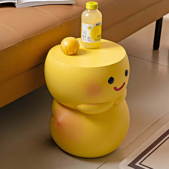 Fruit Design Resin End Table
