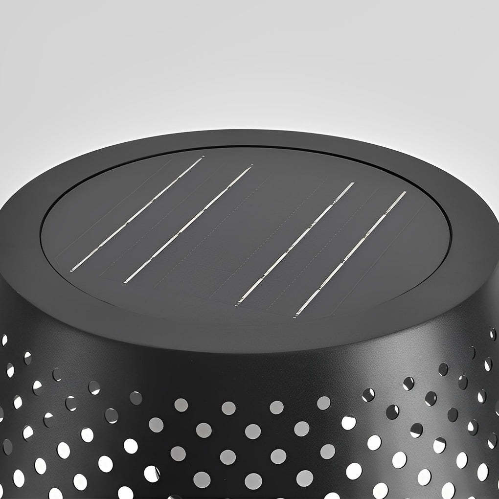 1-light Mesh Outdoor Floor Lamp-Lighom