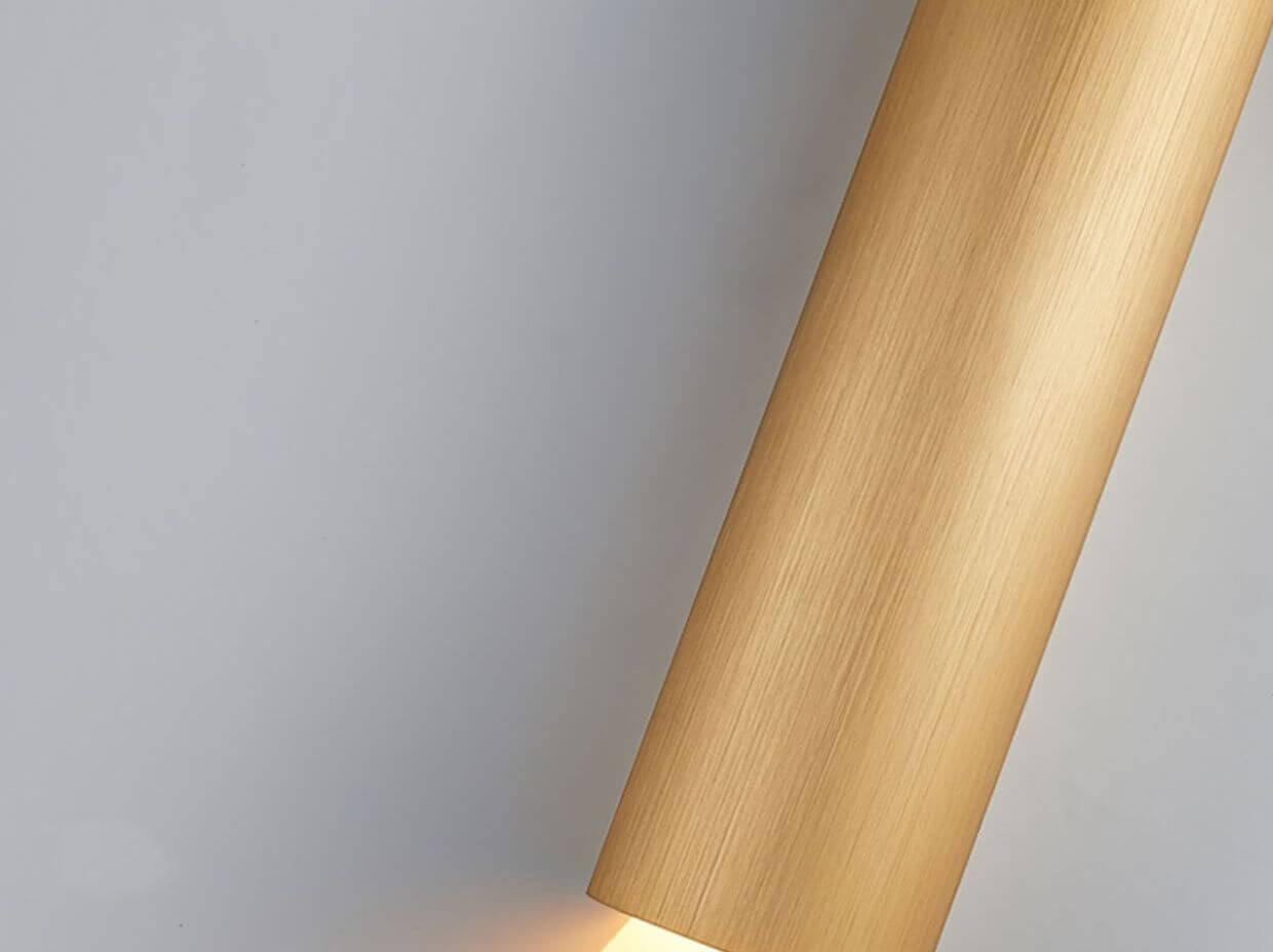 Minimalist Aluminum Cylindrical LED Sconce