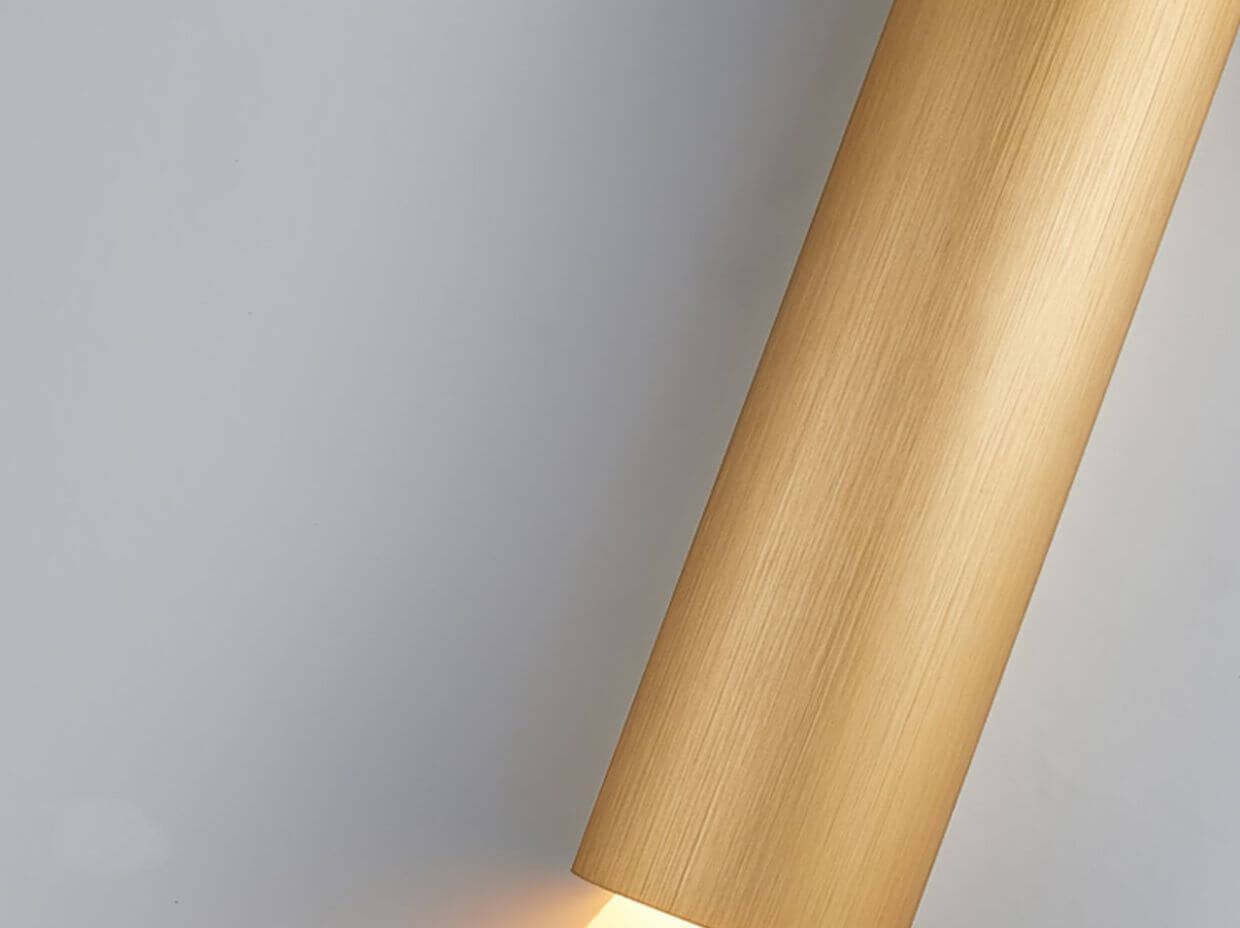 Minimalist Aluminum Cylindrical LED Sconce