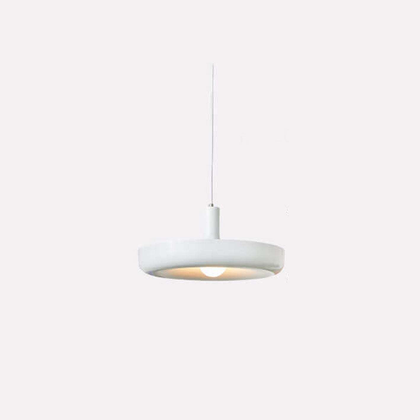 Nordic Minimalist UFO Metal Disc Pendant Light