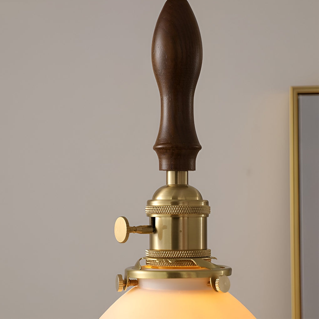 Ceramic Copper 12W Nordic Plug-In Wall Lamp