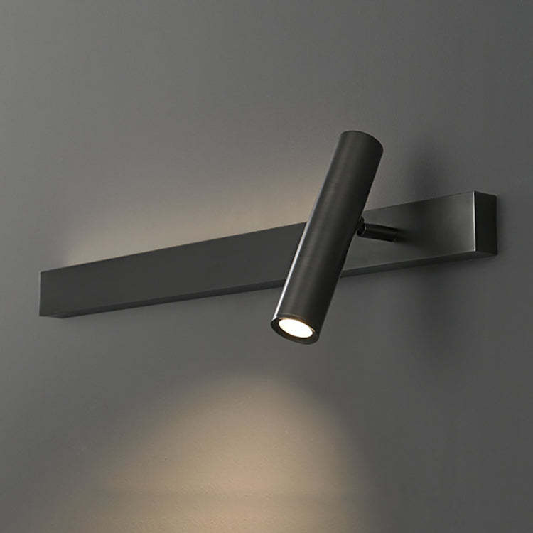 Modern Luxury Rectangle Copper LED Sconce — Small - Left / Gold - 110V-120V For US/CA / White Light (5000K)
