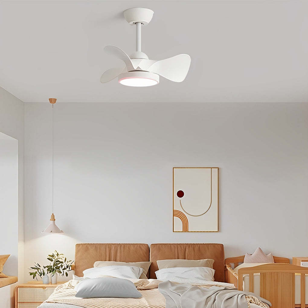 3-Blade Mute LED Dimmable Inverter Nordic Ceiling Fan
