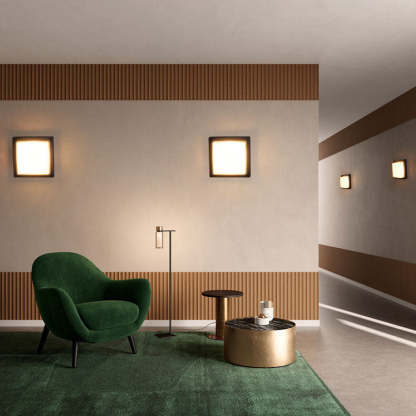 Modern Outdoor Aluminum Induction Flush Light
