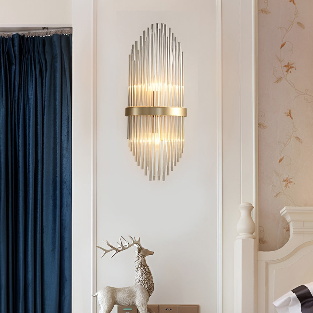 Crystal Warm Nordic Wall Sconce