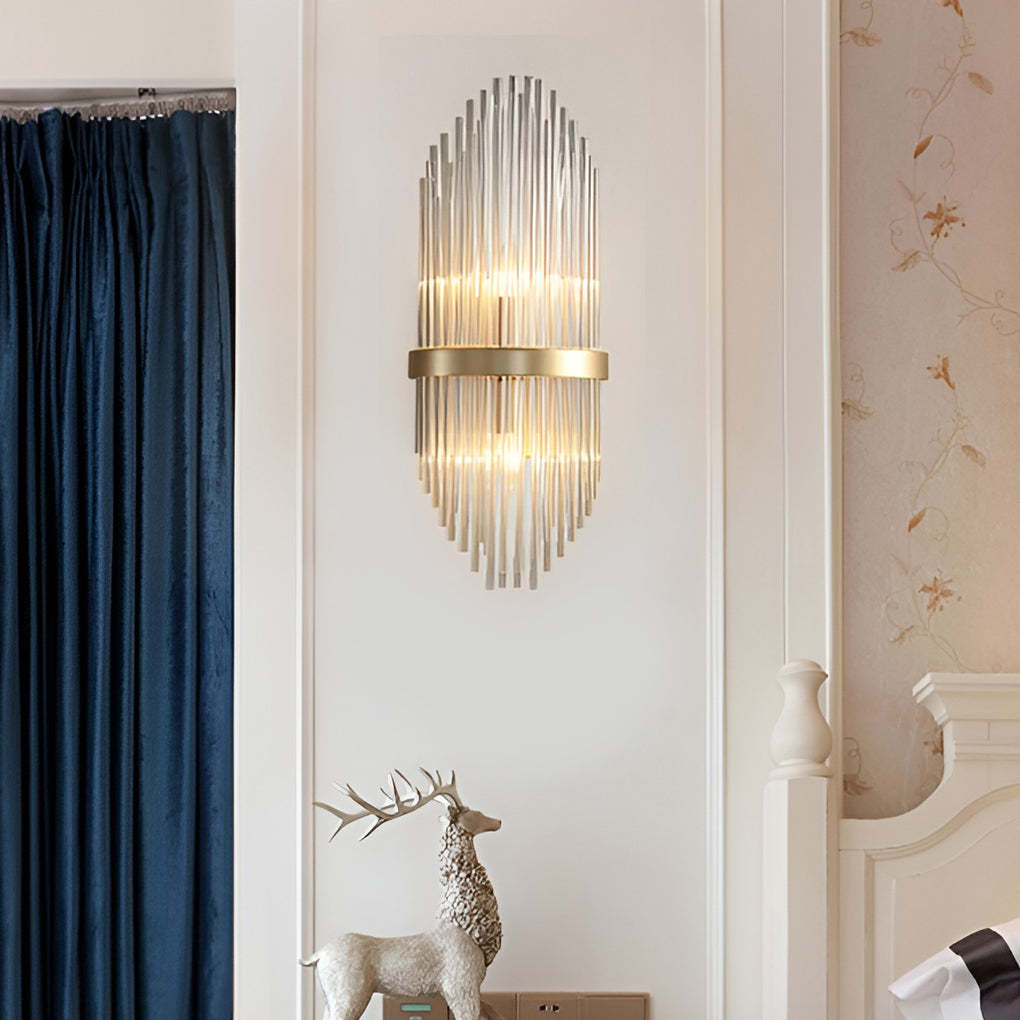 Crystal Warm Nordic Wall Sconce