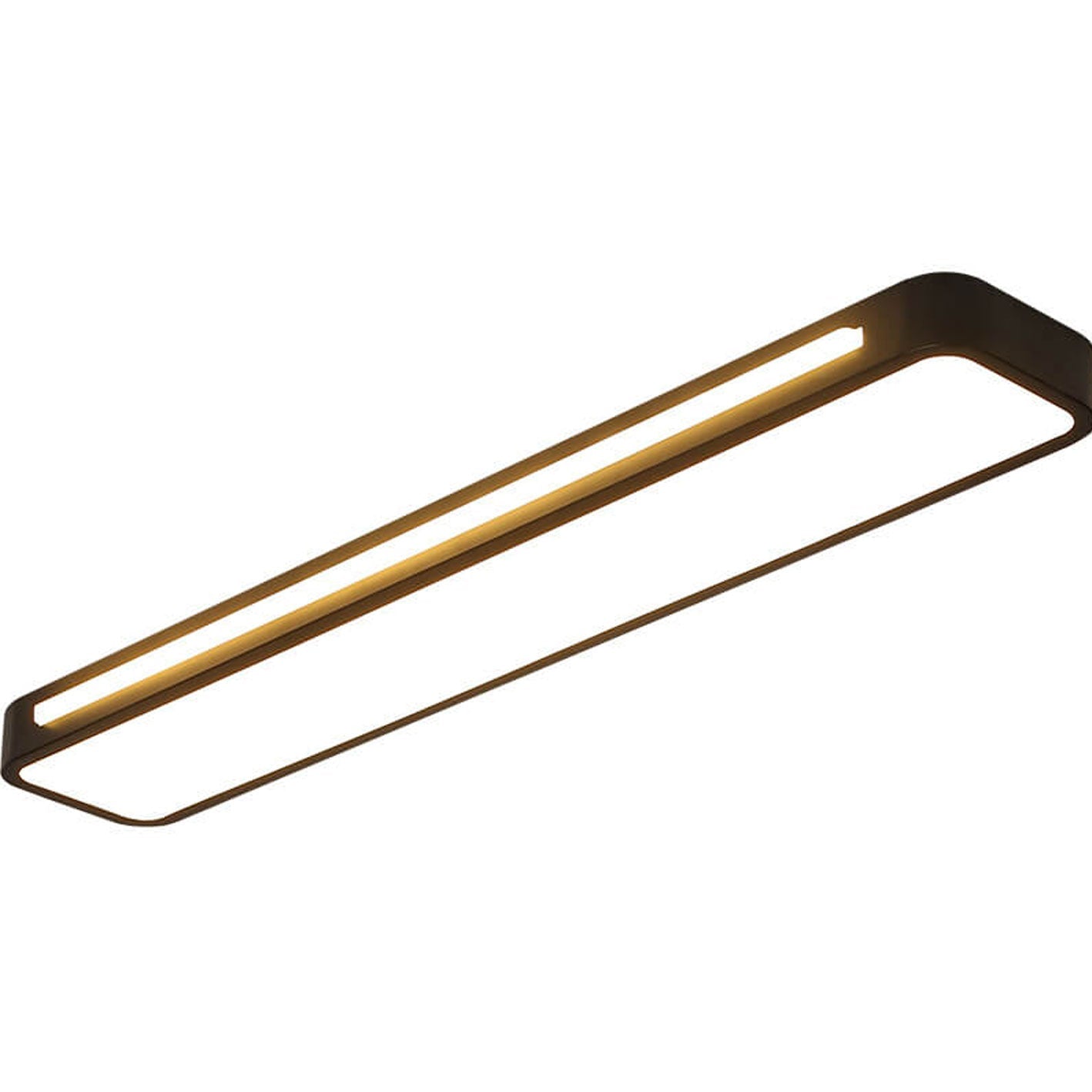 Nordic Minimalist Long LED Flush Mount Light