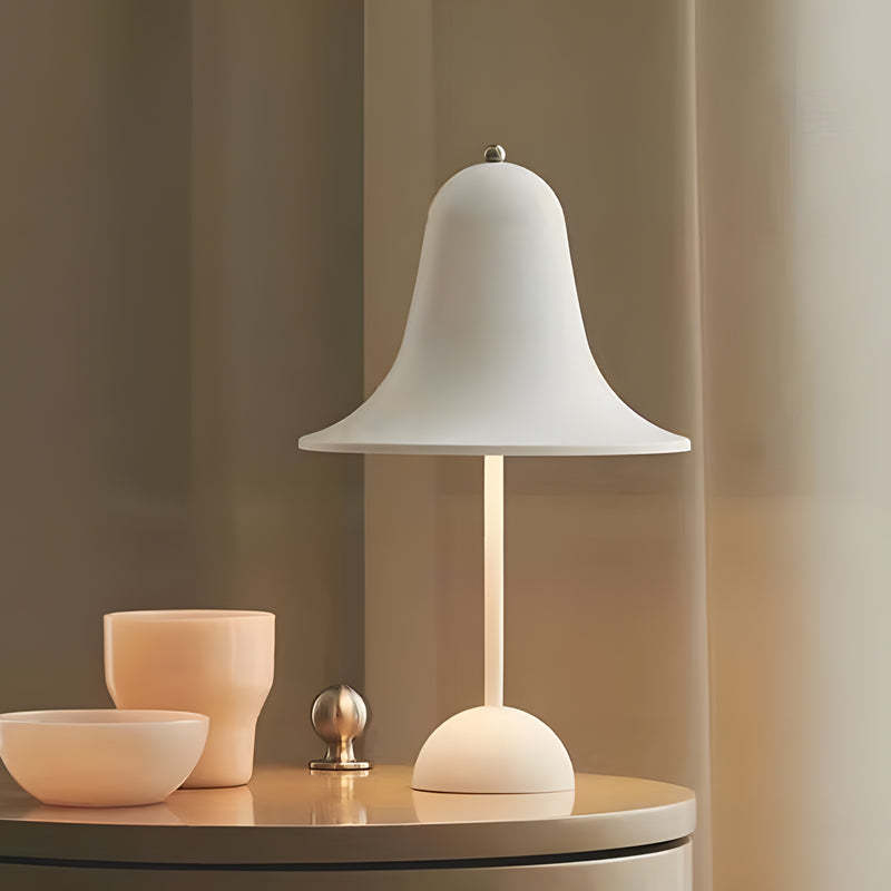 Polished Iron LED Nordic Portable Hat Table Lamp-Lighom