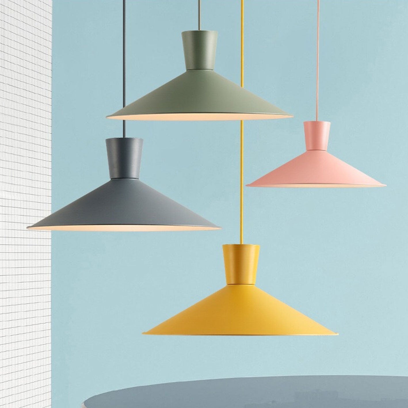 Nordic Macaron Minimalist Pendant Light