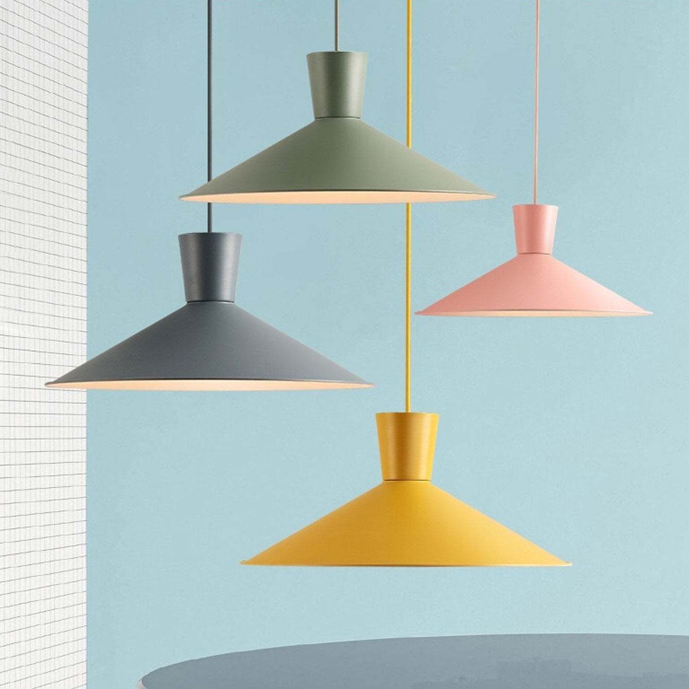 Nordic Macaron Minimalist Pendant Light