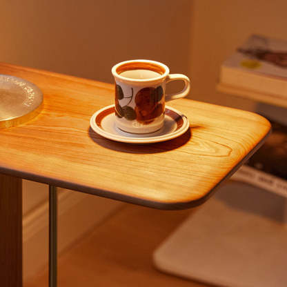 Minimalist Square Wood End Table