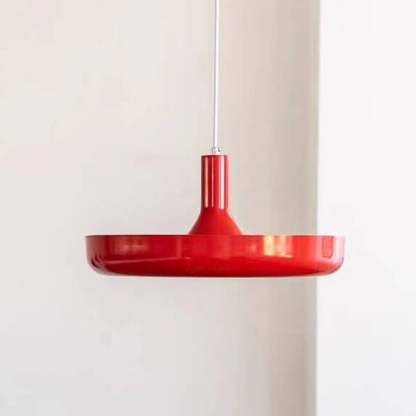 Nordic Minimalist UFO Metal Disc Pendant Light — White / 110V-120V For US/CA