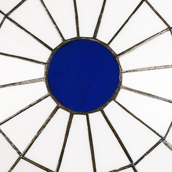 Traditional Tiffany Mediterranean Stained Dome — C / 110V-120V For US/CA