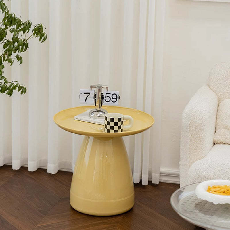 Minimalist Round Plastic Coffee Table