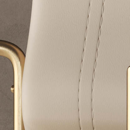 Modern Microfiber Leather Steel Dining Chair