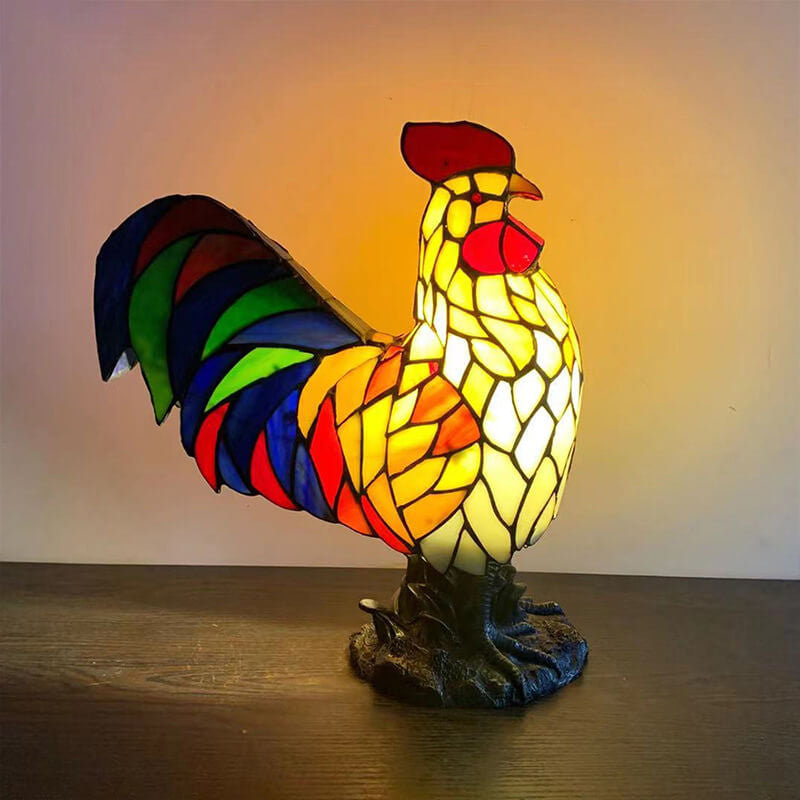 Tiffany Stained Glass Attack Styling LED Lamp