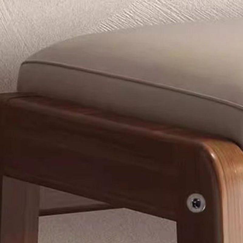 Scandinavian Tech Cloth Wood 1-Shelf Shoe Storage