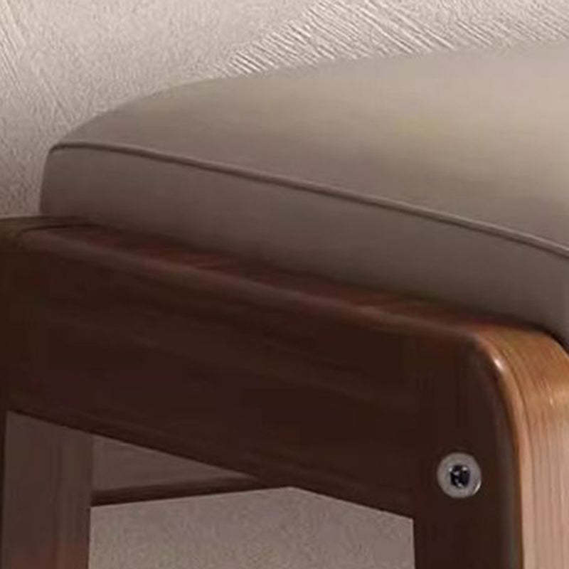 Scandinavian Tech Cloth Wood 1-Shelf Shoe Storage