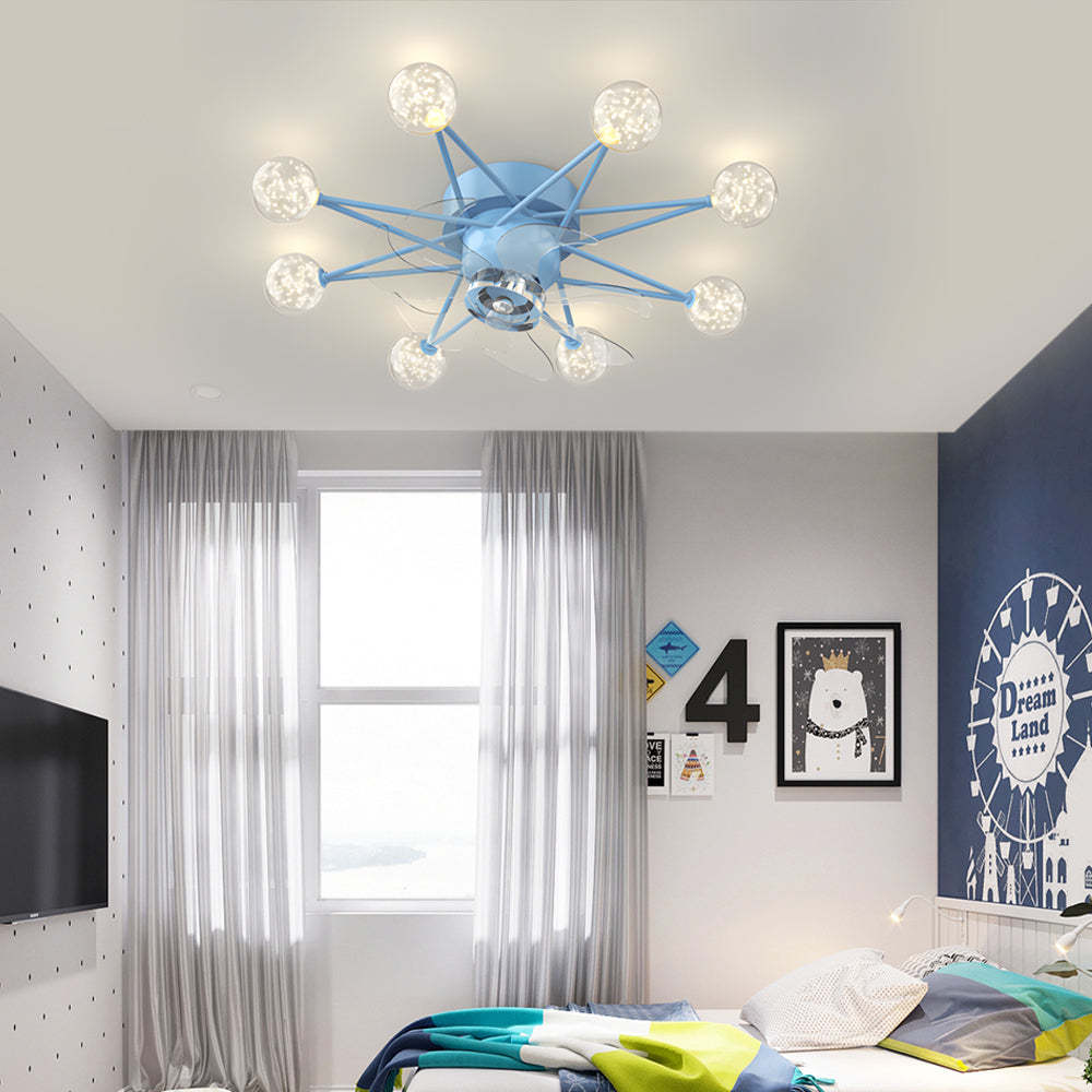Star Ball 3-Step Modern Fan
