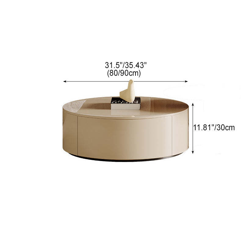 Minimalist Wood Metal Glass Coffee Table Set — Coffee Table - Large / Black