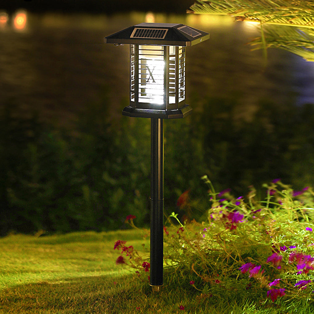 360 Multifunctional Solar Waterproof Mosquito Killer Lamp