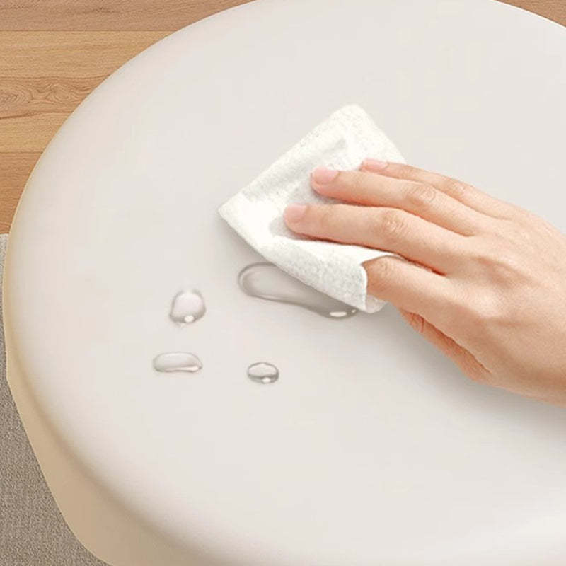 Contemporary Ice Cream Steel End Table