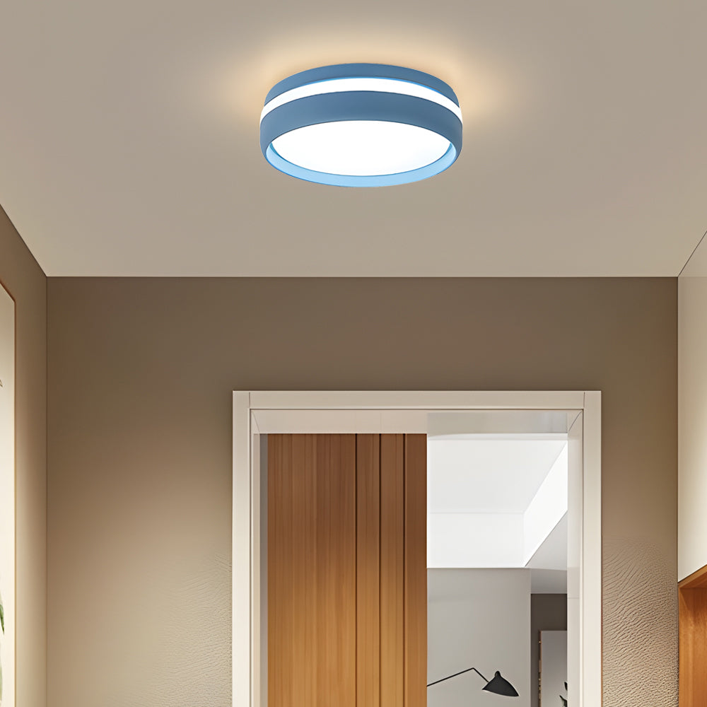 7.9" Round Acrylic LED Flush Mount Ceiling Light