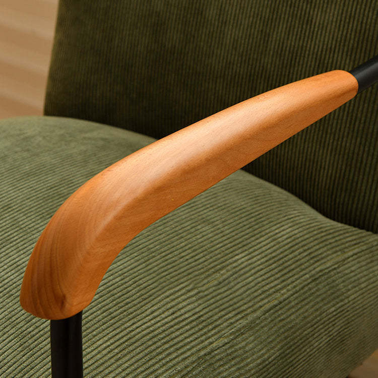 Nordic Iron Fabric Armchair