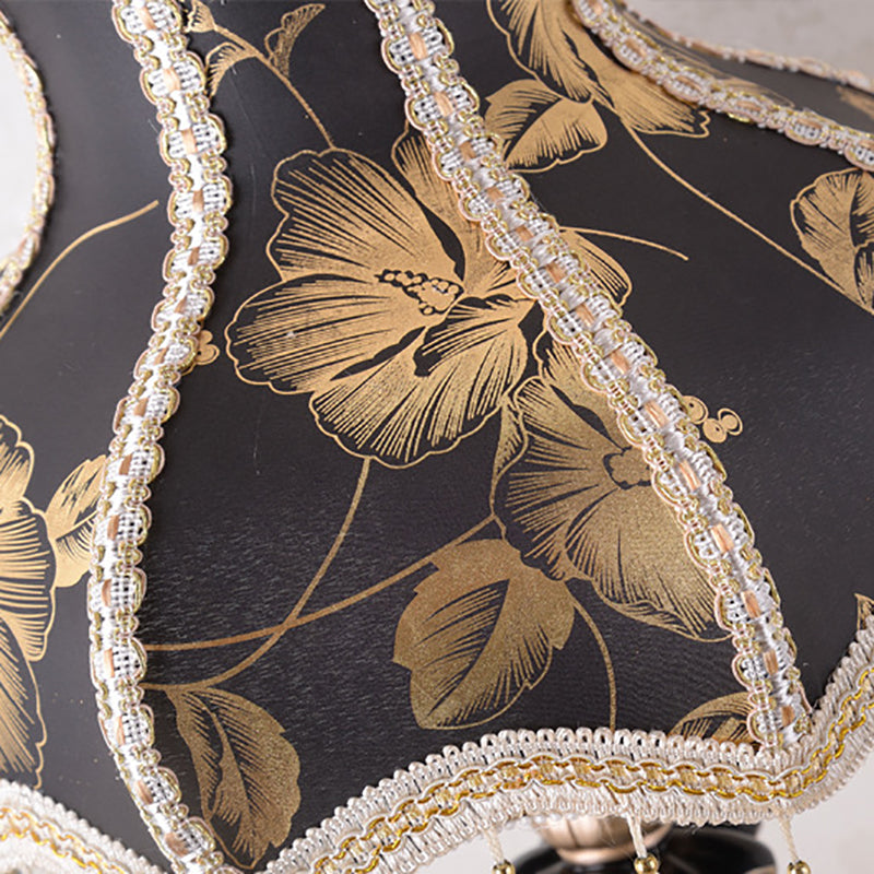 European Court Resin Fabric Table Lamp