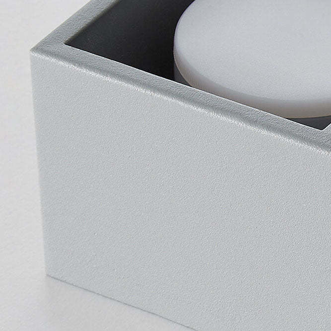 Minimalist Square Iron Spotlight LED Flush Mount Light