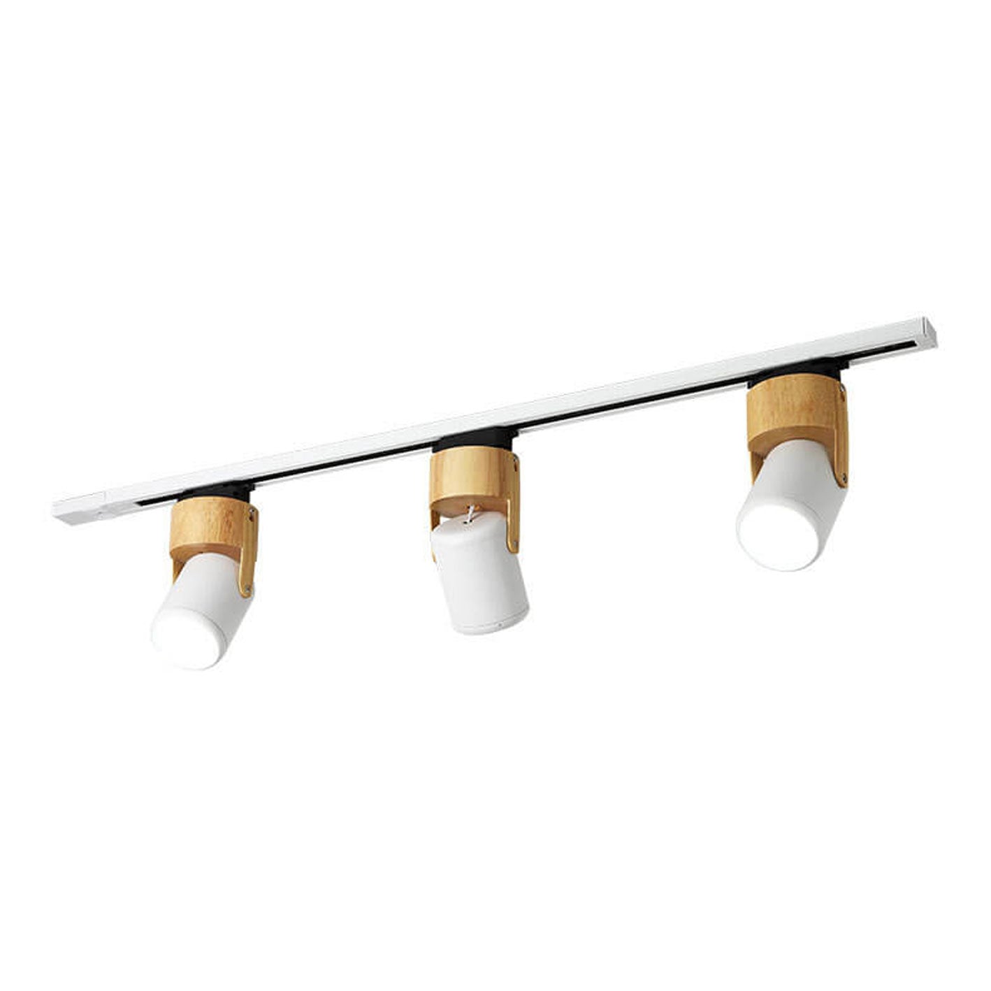 Nordic Minimalist Track Spotlight 1/3-Light Flush Mount