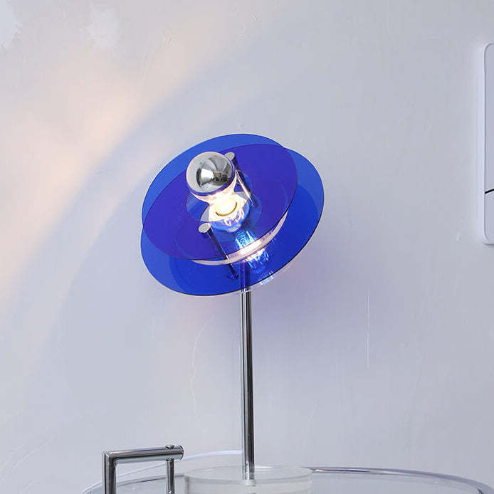 Modern Acrylic Saucer Table Lamp