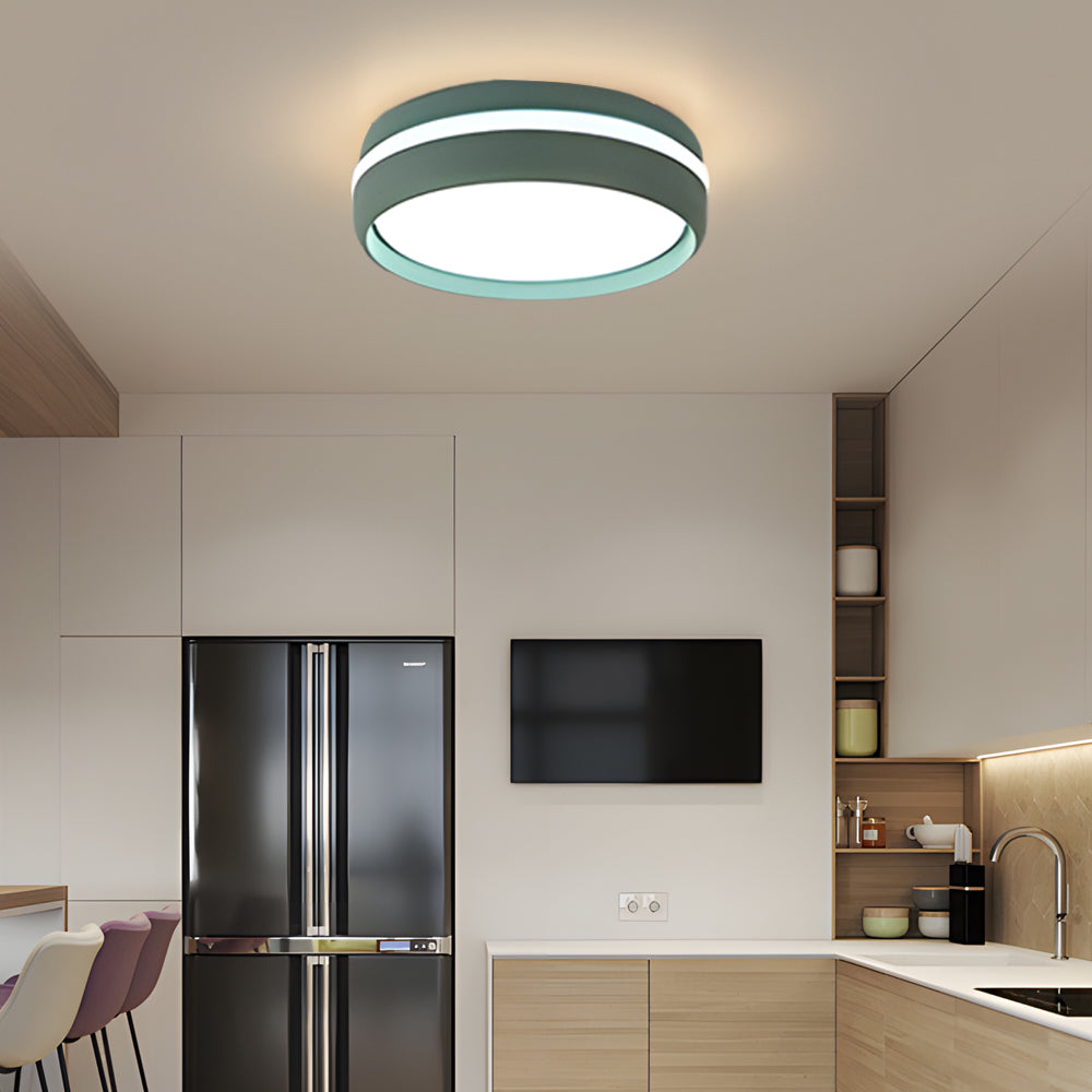 7.9" Round Acrylic LED Flush Mount Ceiling Light
