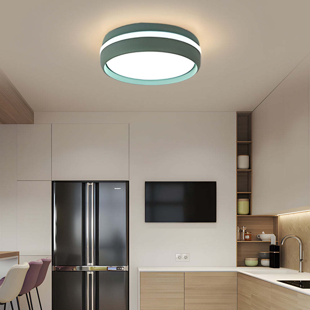 7.9" Round Acrylic LED Flush Mount Ceiling Light