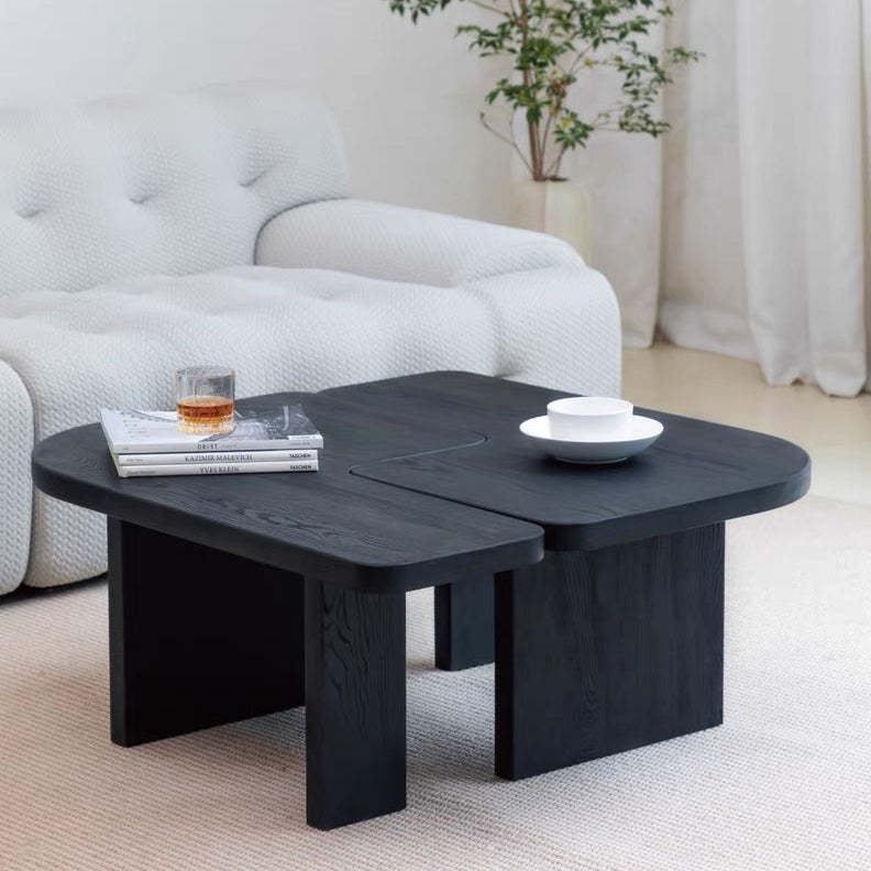 Nordic Pine Ash Wood Coffee Table — Single Table / Ash Wood