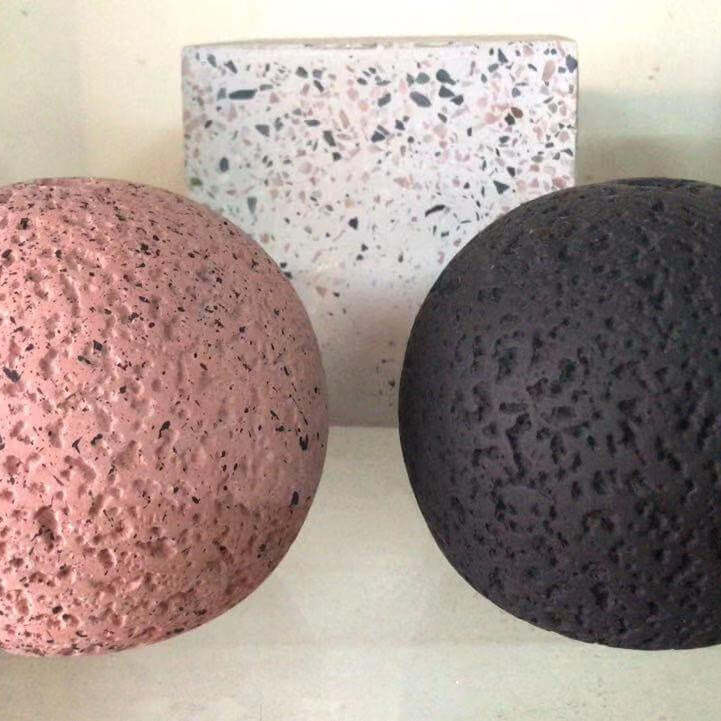 Scandinavian Orb Terrazzo Pendant Light