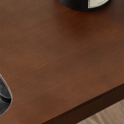 Minimalist Wood Storage End Table